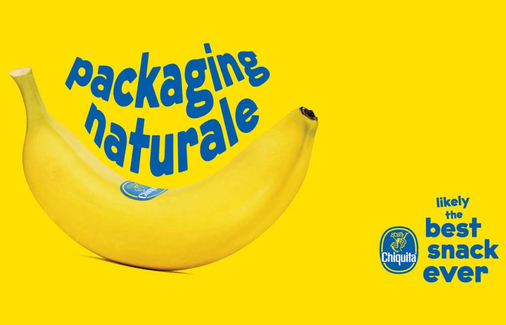 Chiquita packaging naturale