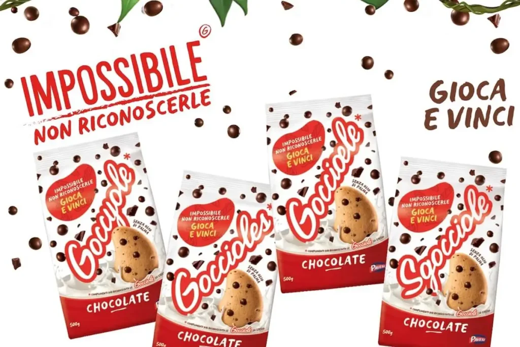 Gocciole pavesi impossibile non riconoscerle